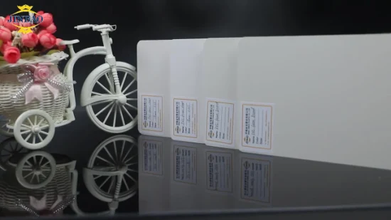 Jinbao 1220*2440*3mm Celuca branco plástico colorido placa de formulário de PVC UV