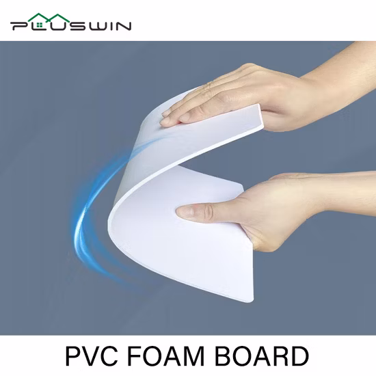 Folha rígida da placa de espuma plástica de PVC 4X8 Forex/Celuka para material de móveis